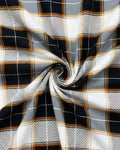 Mustard & Noir Classic Plaid
