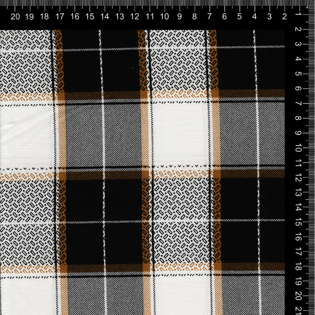 Mustard & Noir Classic Plaid