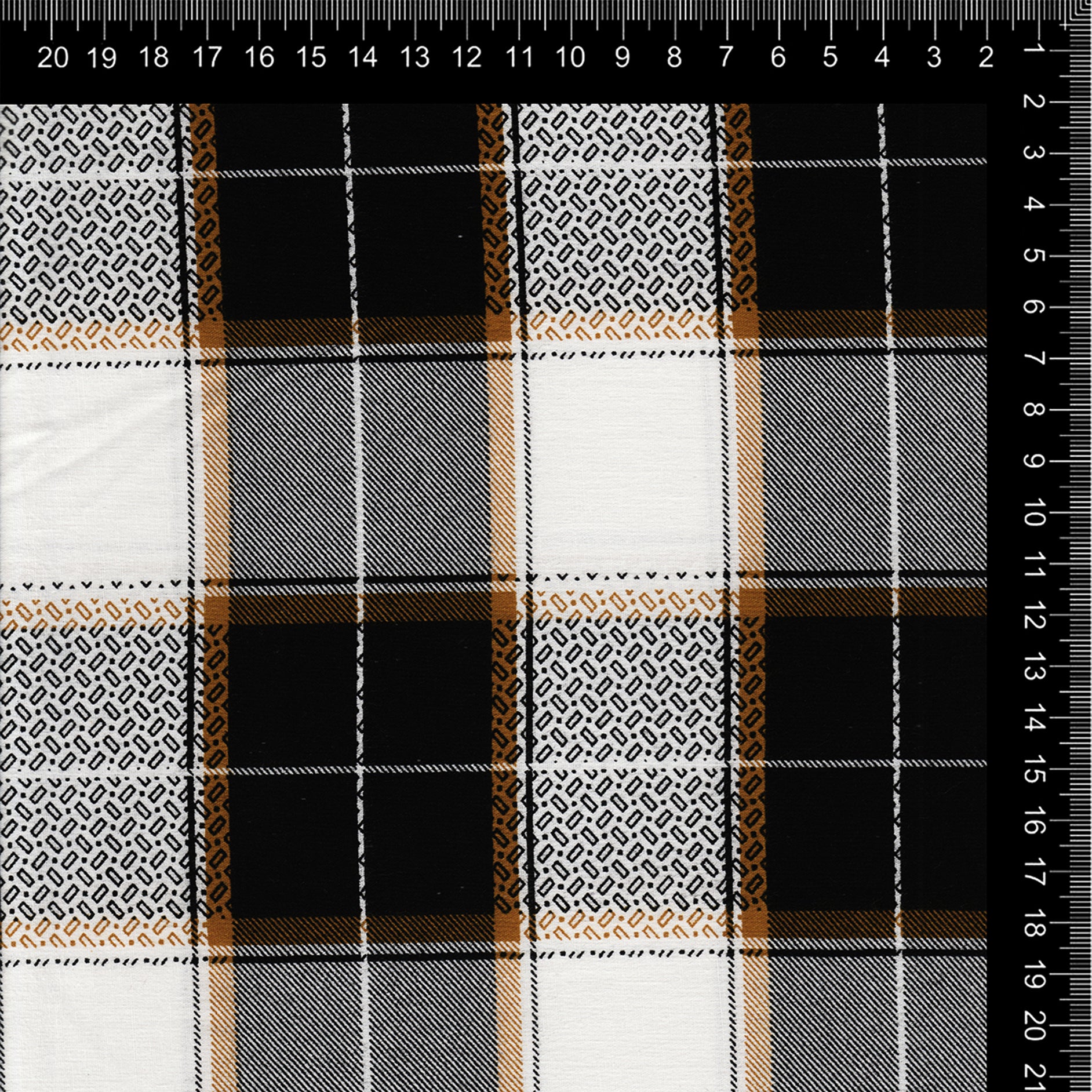 Mustard & Noir Classic Plaid