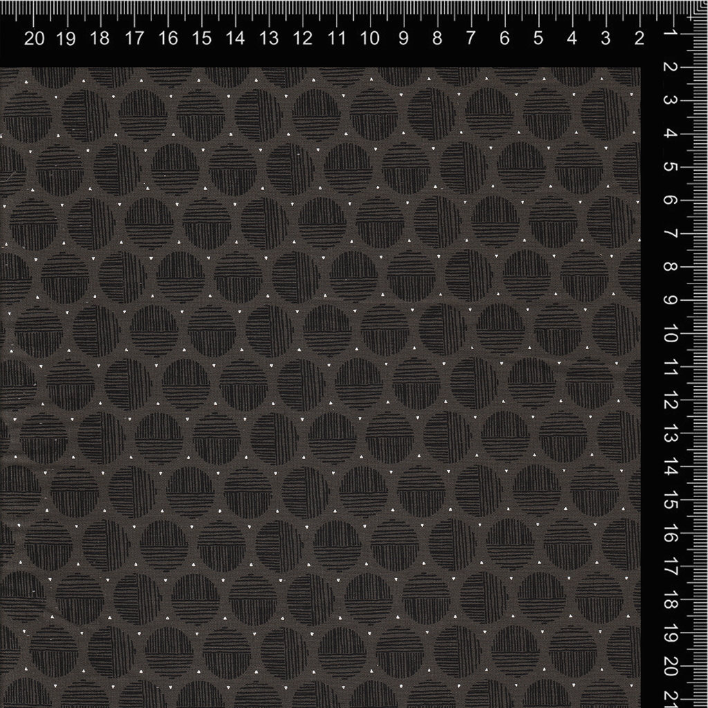 Charcoal Geometric Circle Dot