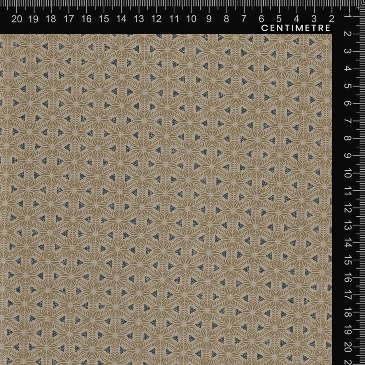 Beige Geometric Triangle Tessellation