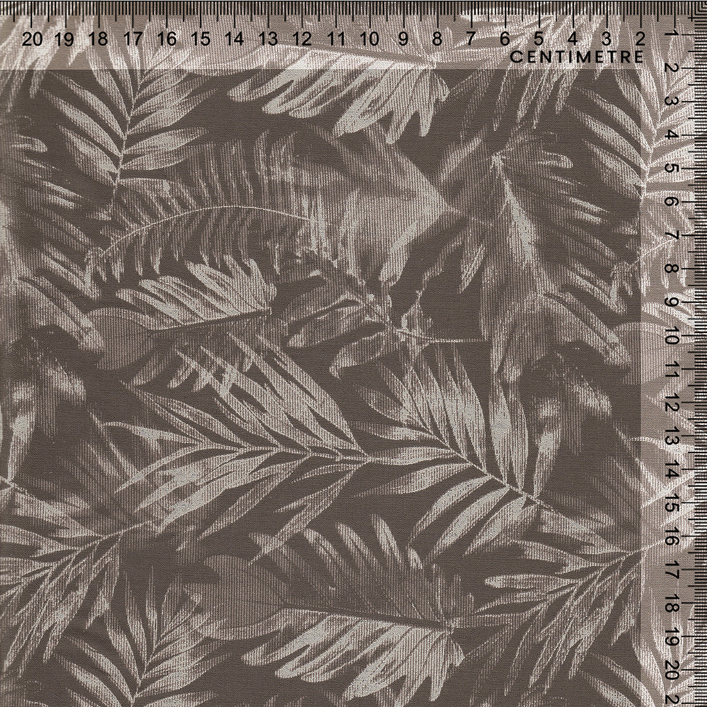 Taupe Fern Leaf Botanical