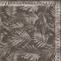 Taupe Fern Leaf Botanical