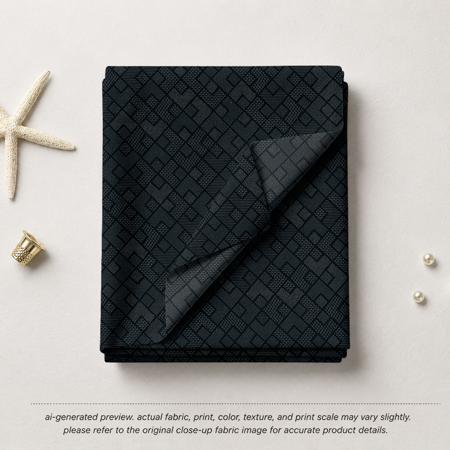 Black & White Geometric Basketweave
