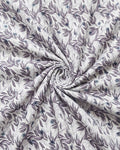 Lilac & Slate Blue Vine Floral