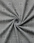 Grey & White Geometric Medallion Tile