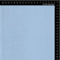 Ice Blue Geometric Quatrefoil Cotton