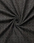 Dark Brown & Mint Floral Damask