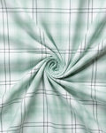 Mint Green Windowpane Checks