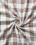 Rust & Grey Classic Plaid Check