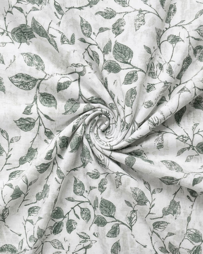 Sage Green Botanical Sketch