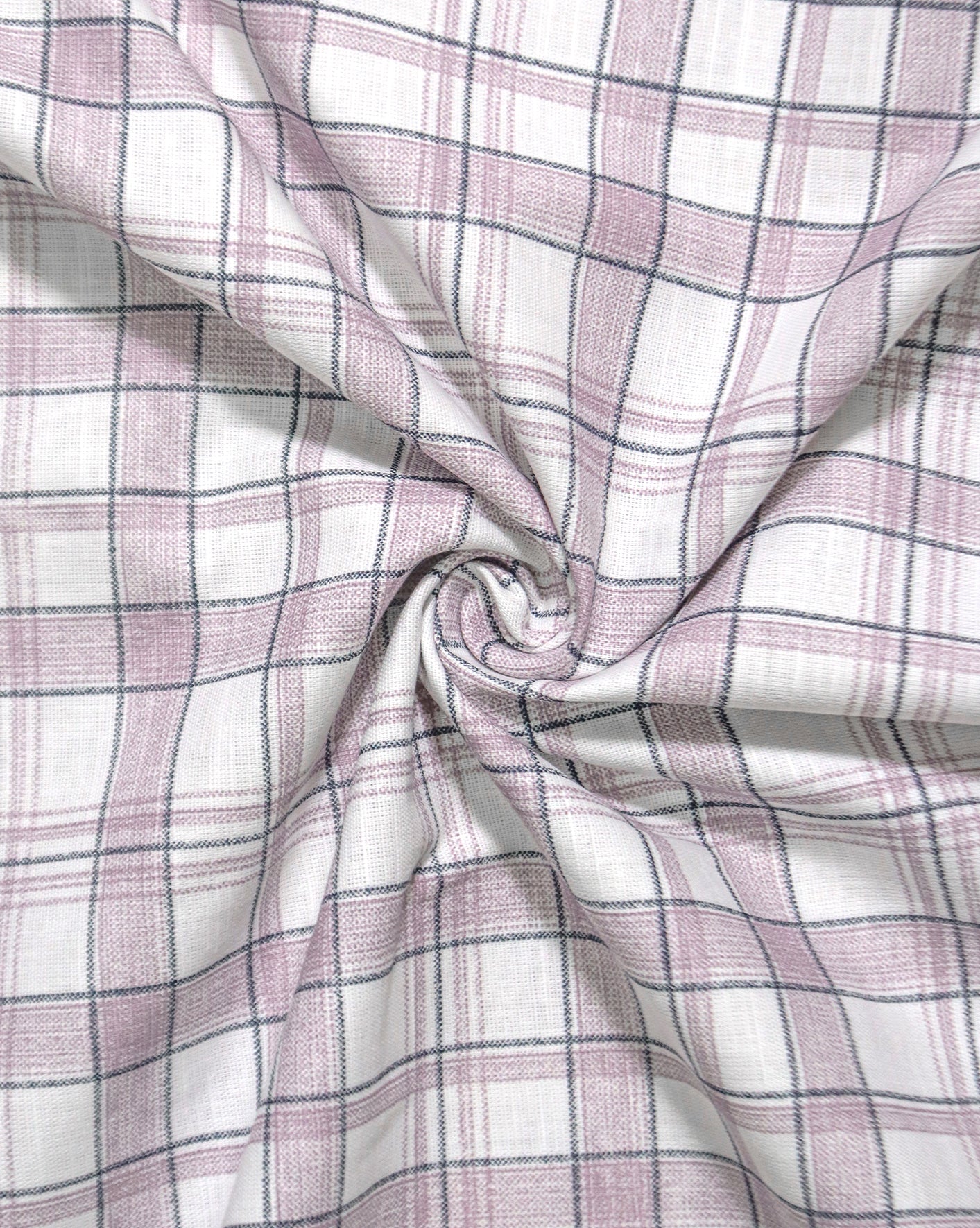 Mauve & Grey Windowpane Check