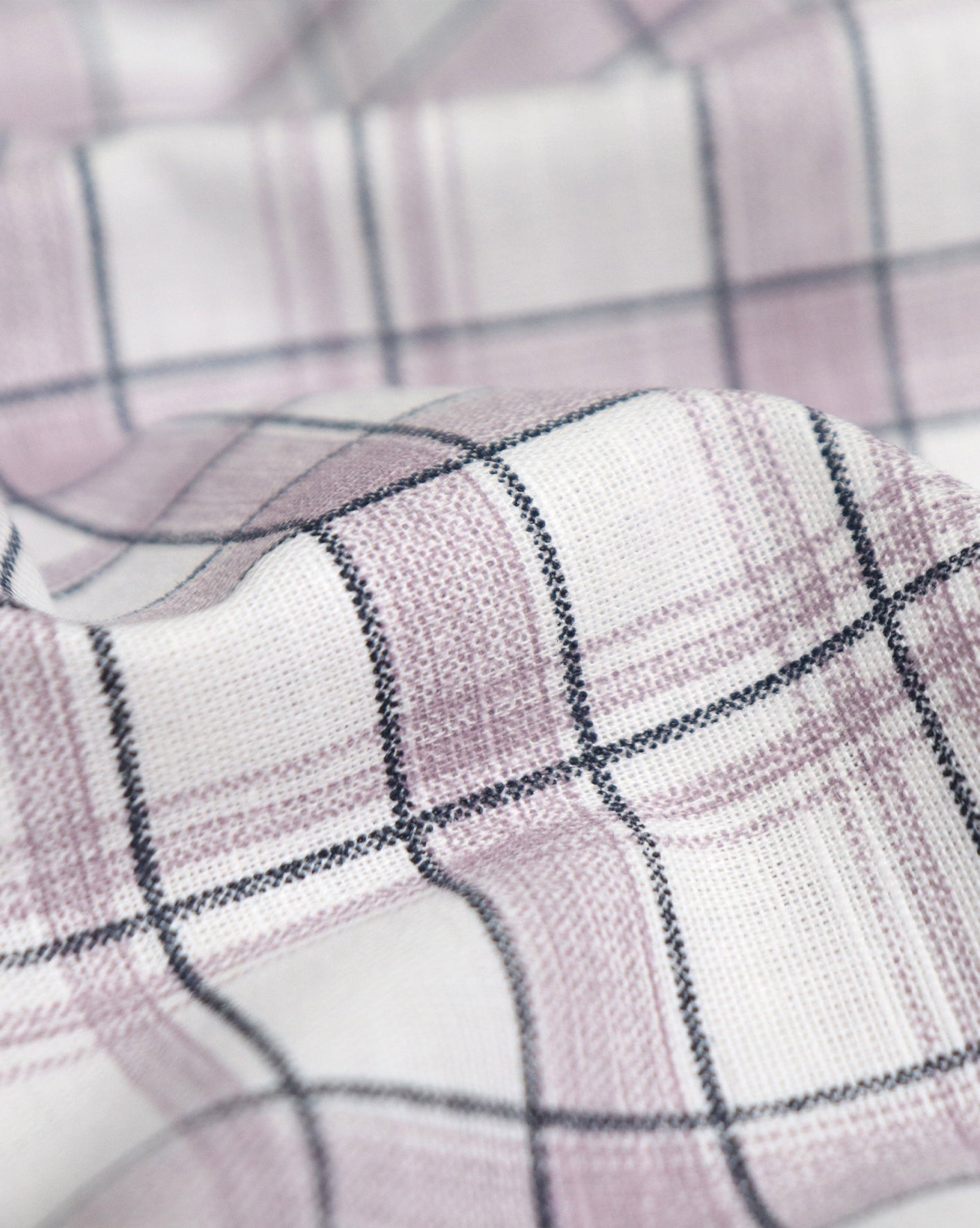 Mauve & Grey Windowpane Check