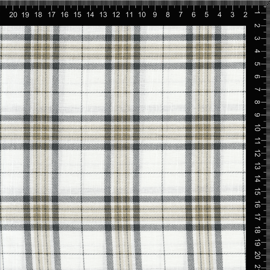 Beige & Grey Classic Plaid