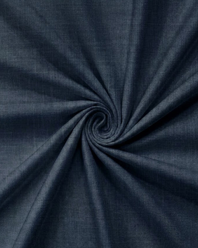 Navy Blue Solid Cotton