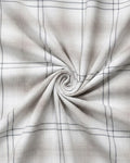 Light Grey & White Micro Check
