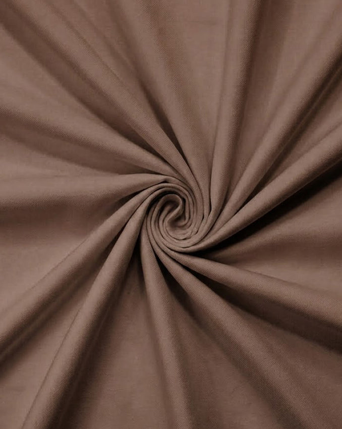 Mocha Brown Solid Cotton