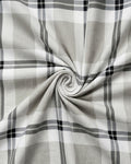 White, Black & Grey Bold Plaid