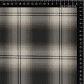 Black, White & Grey Textured Plaid
