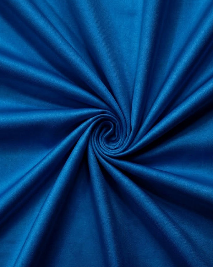 Royal Blue Solid Cotton