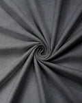 Dark Grey Solid Cotton