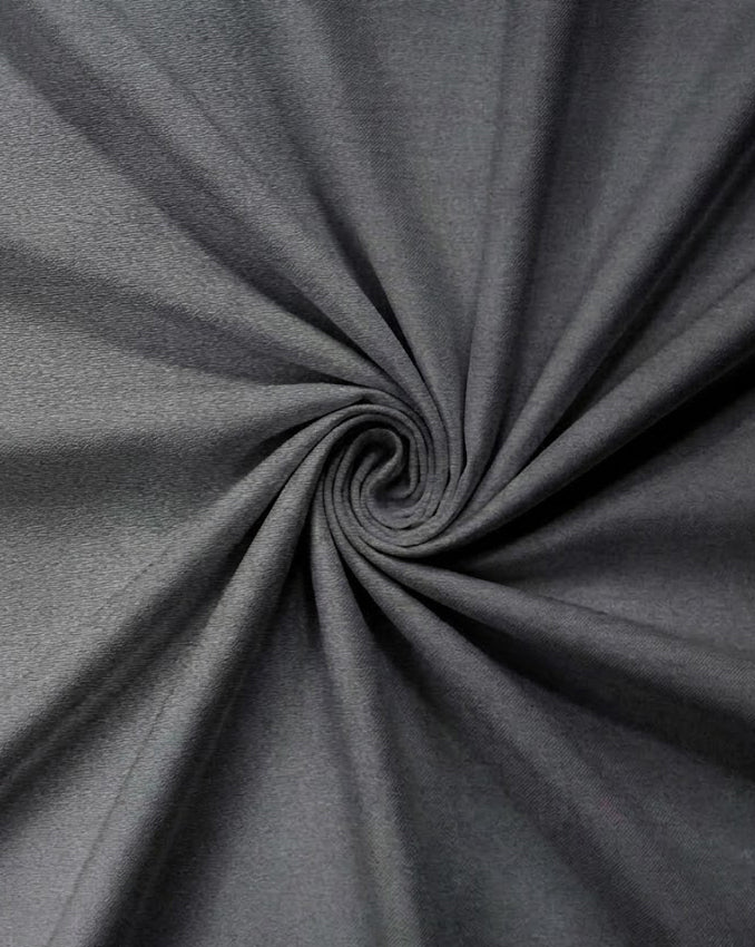 Dark Grey Solid Cotton