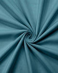 Petrol Blue Solid Cotton