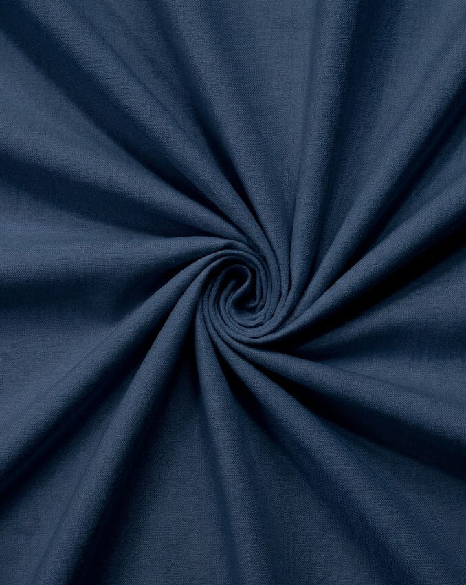 Midnight Blue Solid Cotton