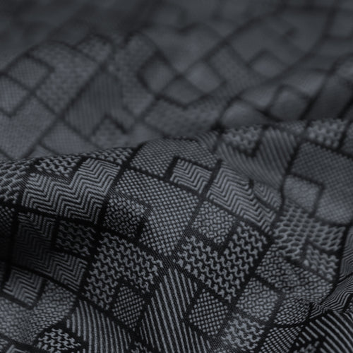 Black & White Geometric Basketweave