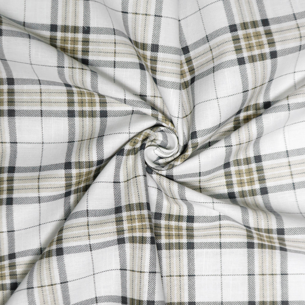 Beige & Grey Classic Plaid