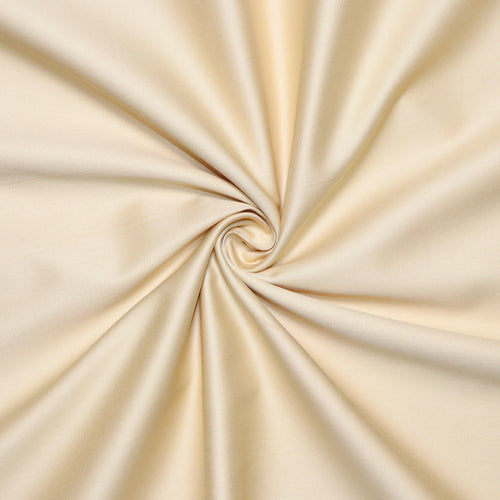 Cream Solid Cotton