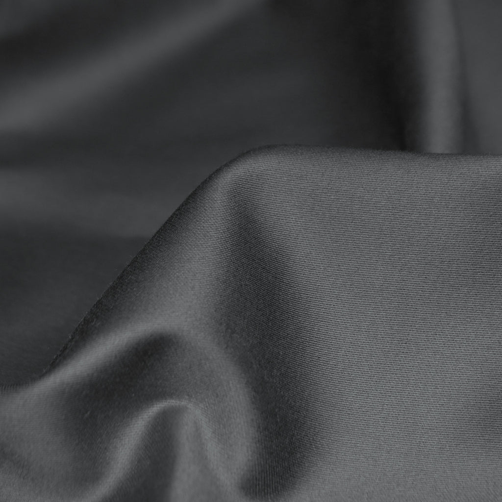 Dark Grey Solid Cotton