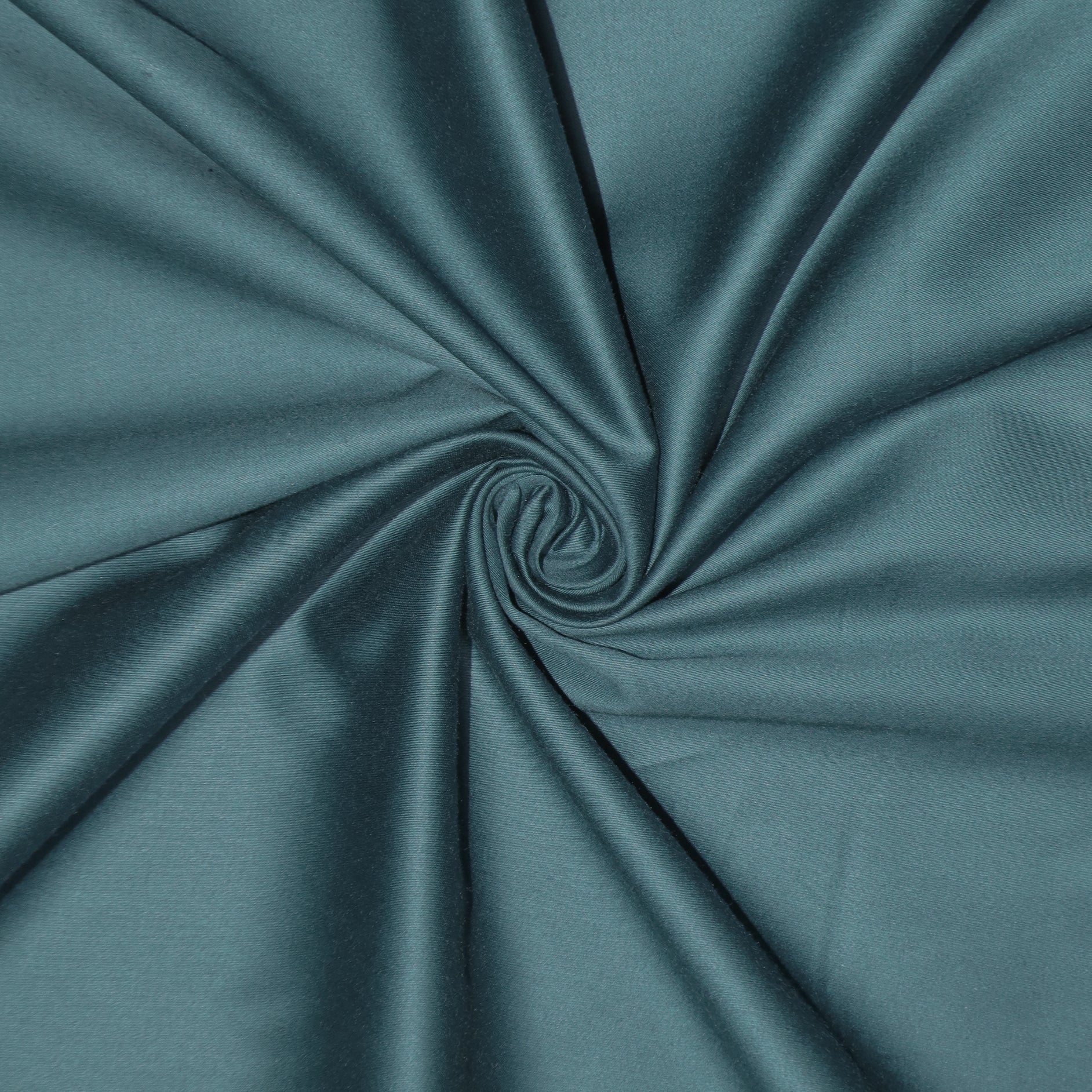 Petrol Blue Solid Cotton