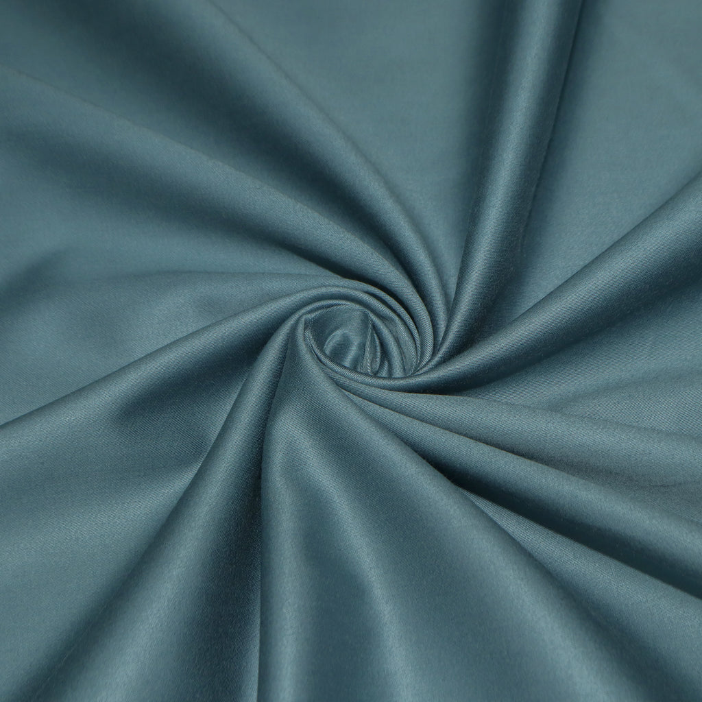 Petrol Blue Solid Cotton