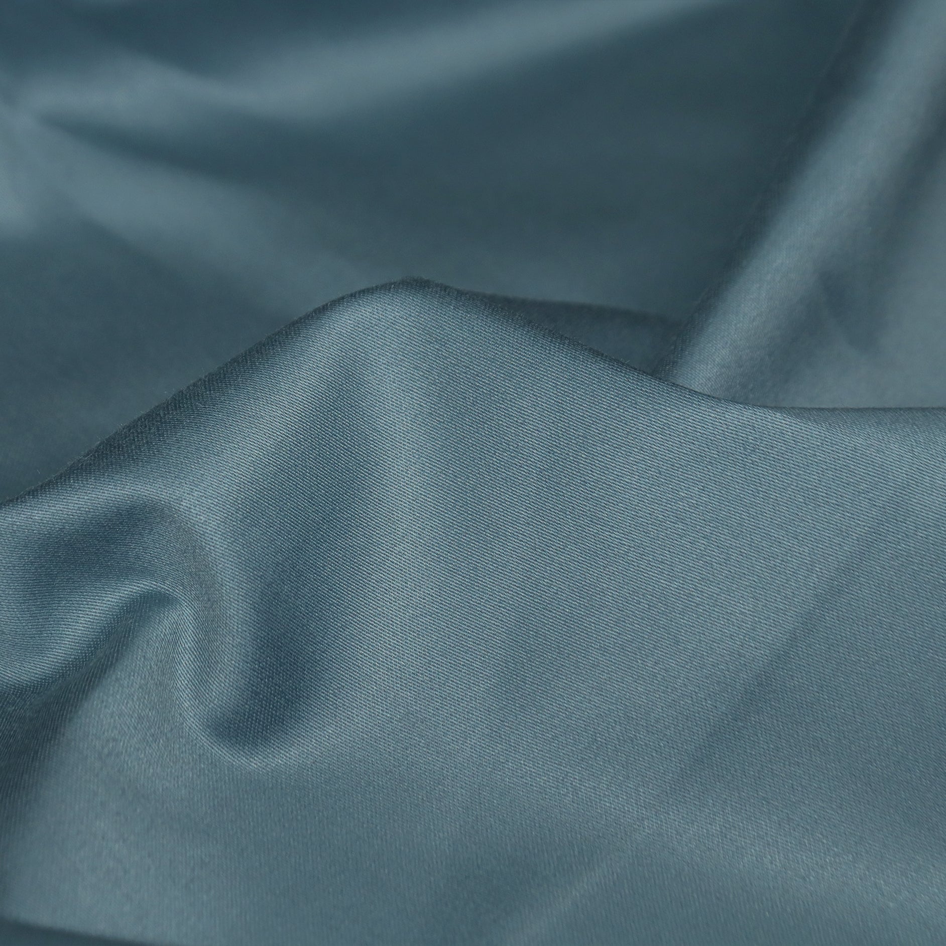 Petrol Blue Solid Cotton
