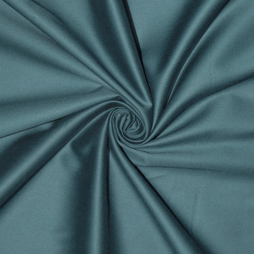 Petrol Blue Solid Cotton
