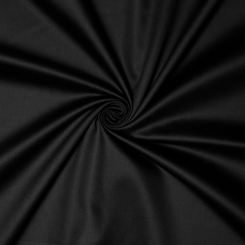 Black Solid Cotton