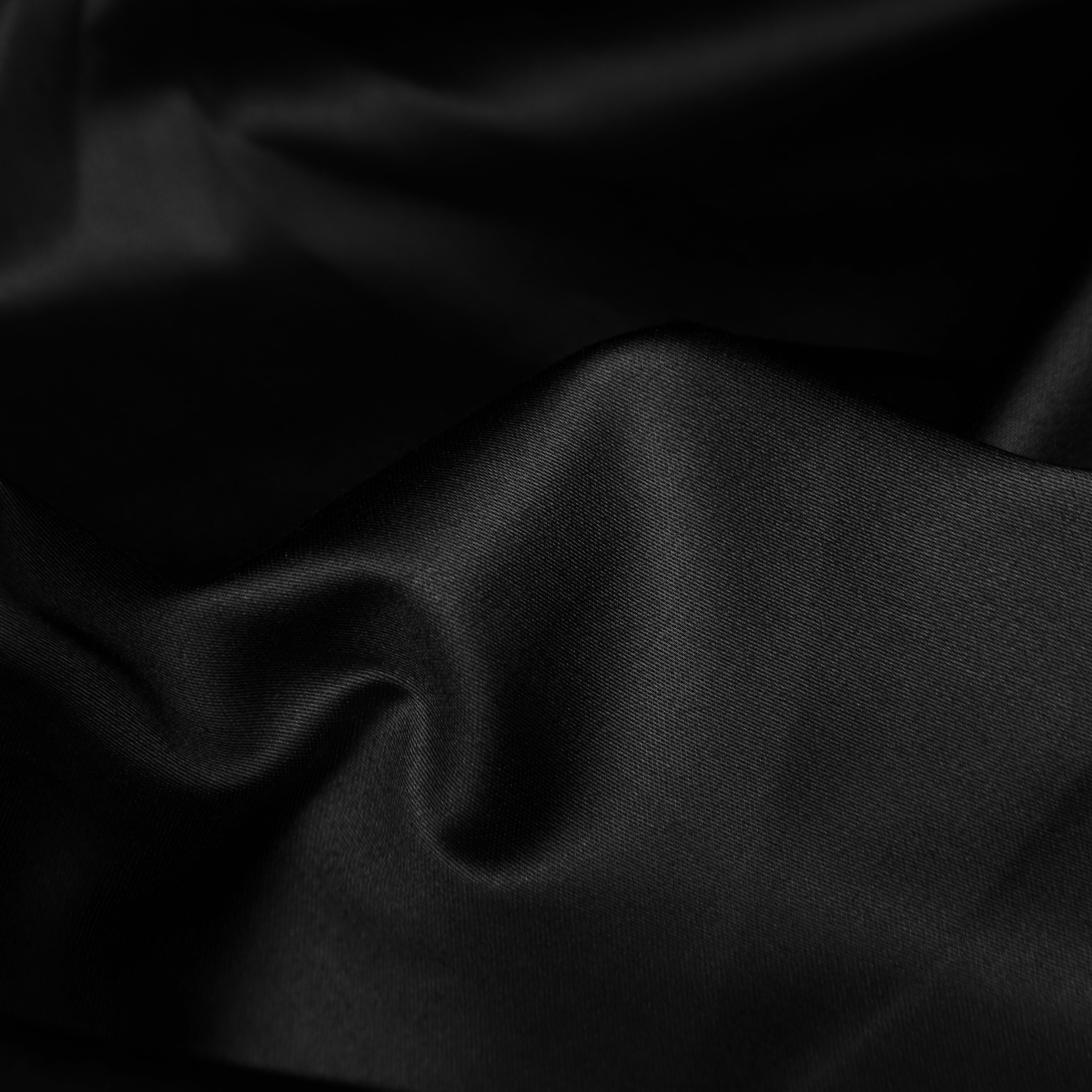 Black Solid Cotton