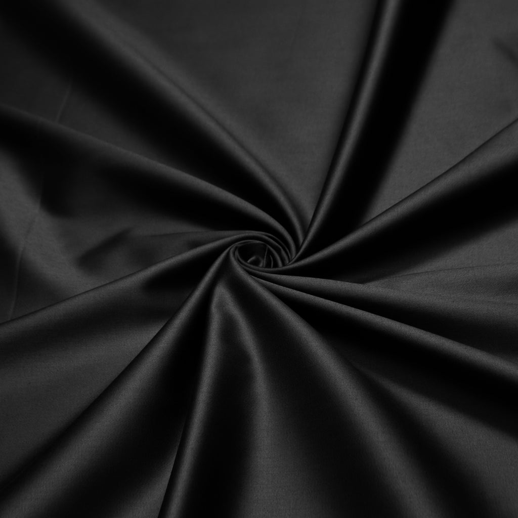 Black Solid Cotton