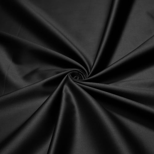 Black Solid Cotton