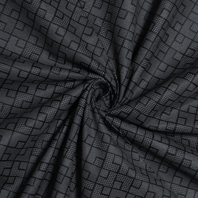Black & White Geometric Basketweave