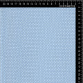 Ice Blue Geometric Quatrefoil Cotton