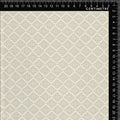 Cream & Beige Delicate Diamond Lattice