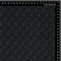 Charcoal Geometric Grid Print