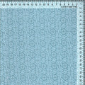 Sky Blue Mandala Geometric Cotton