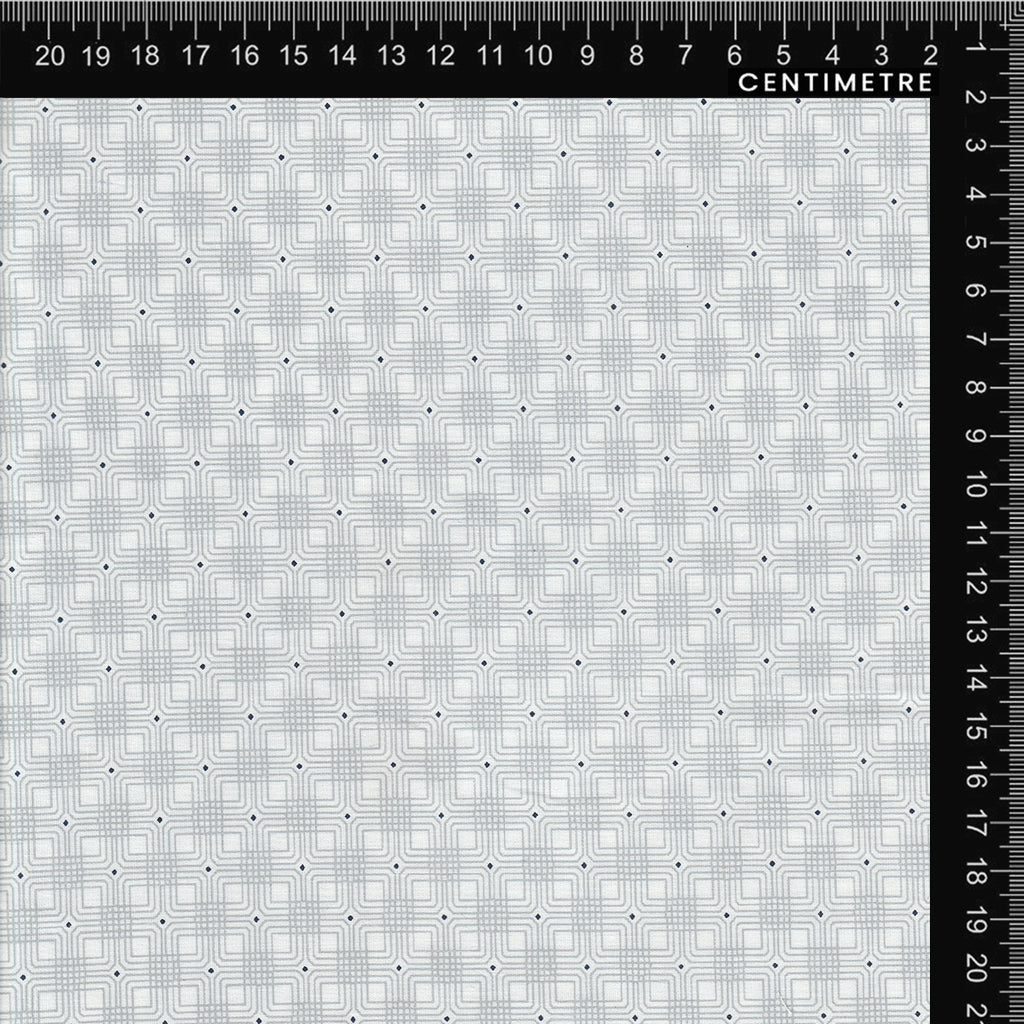 Mint Geometric Lattice Cotton