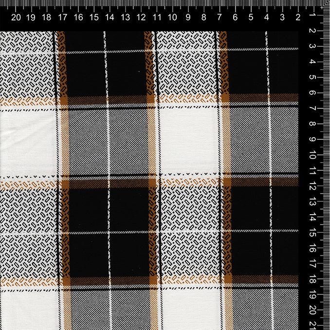 Mustard & Noir Classic Plaid