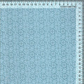 Sky Blue Mandala Geometric Cotton