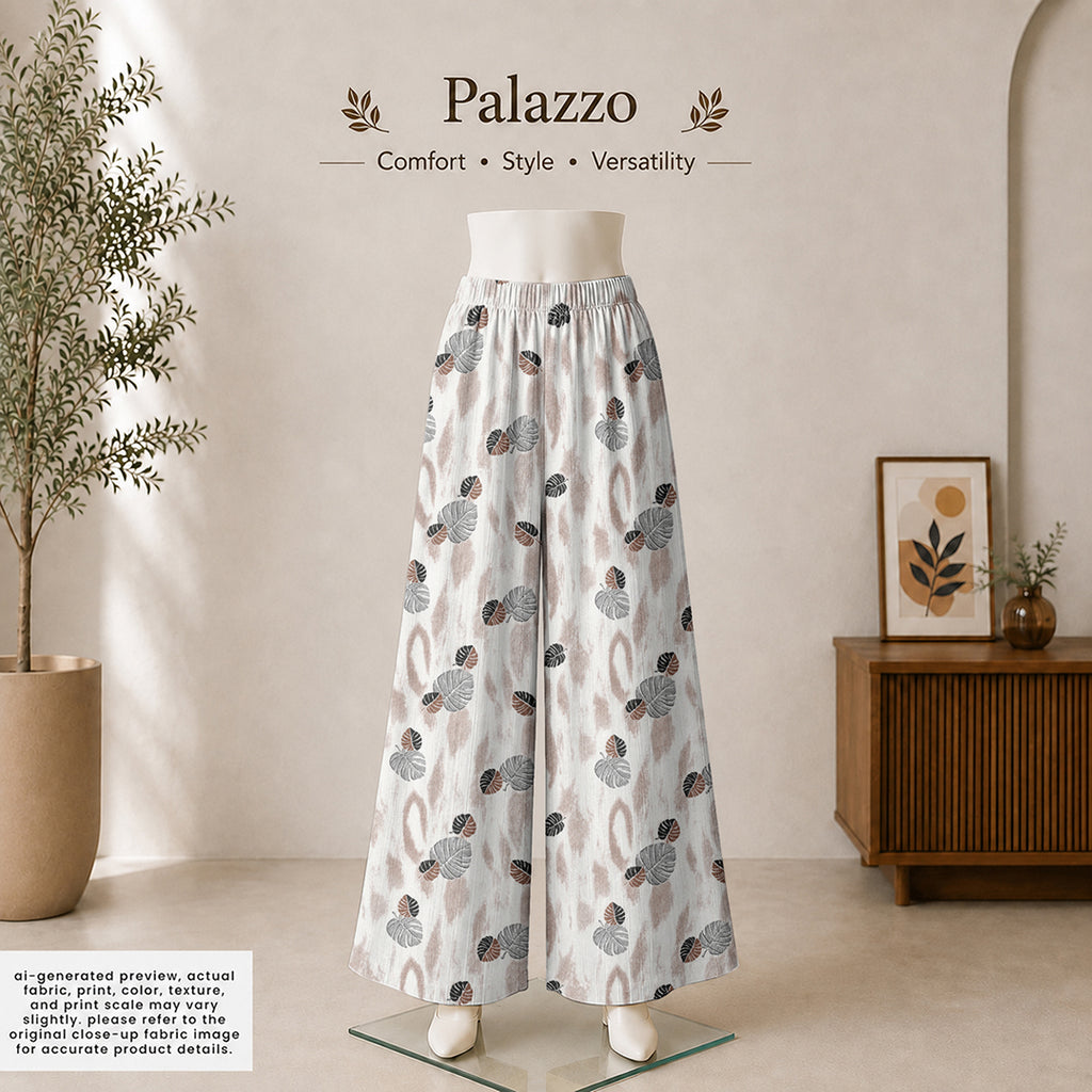 Rustic Monsoon Leaf Print